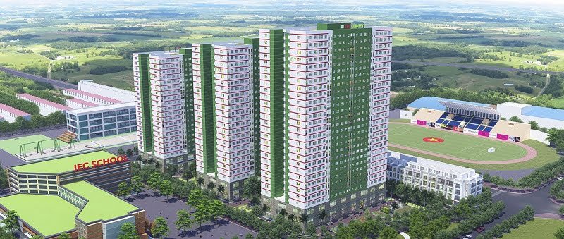 Phối cảnh nhà ở xã hội IEC