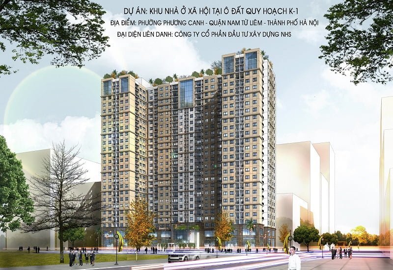 Phối cảnh dự án NHS Phương Canh
