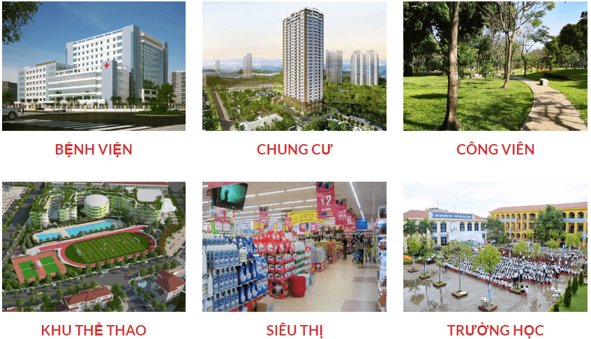 Tiện ích tại khu đô thị mới Xuân Hòa