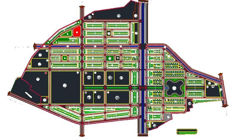 Mặt bằng phân lô chi tiết