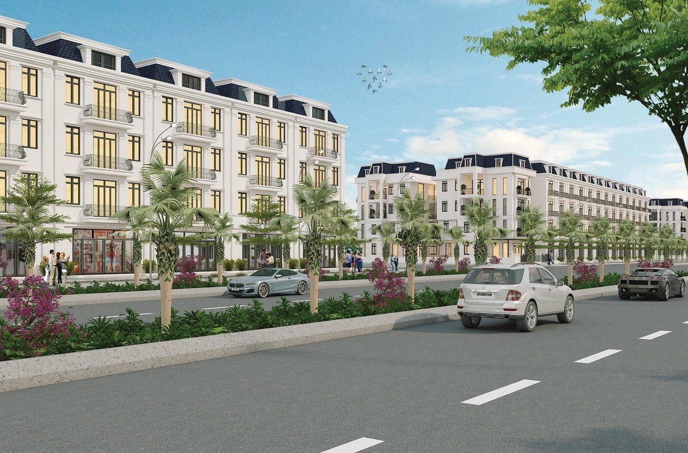 Thiết kế Shophouse Chí Linh Palm City