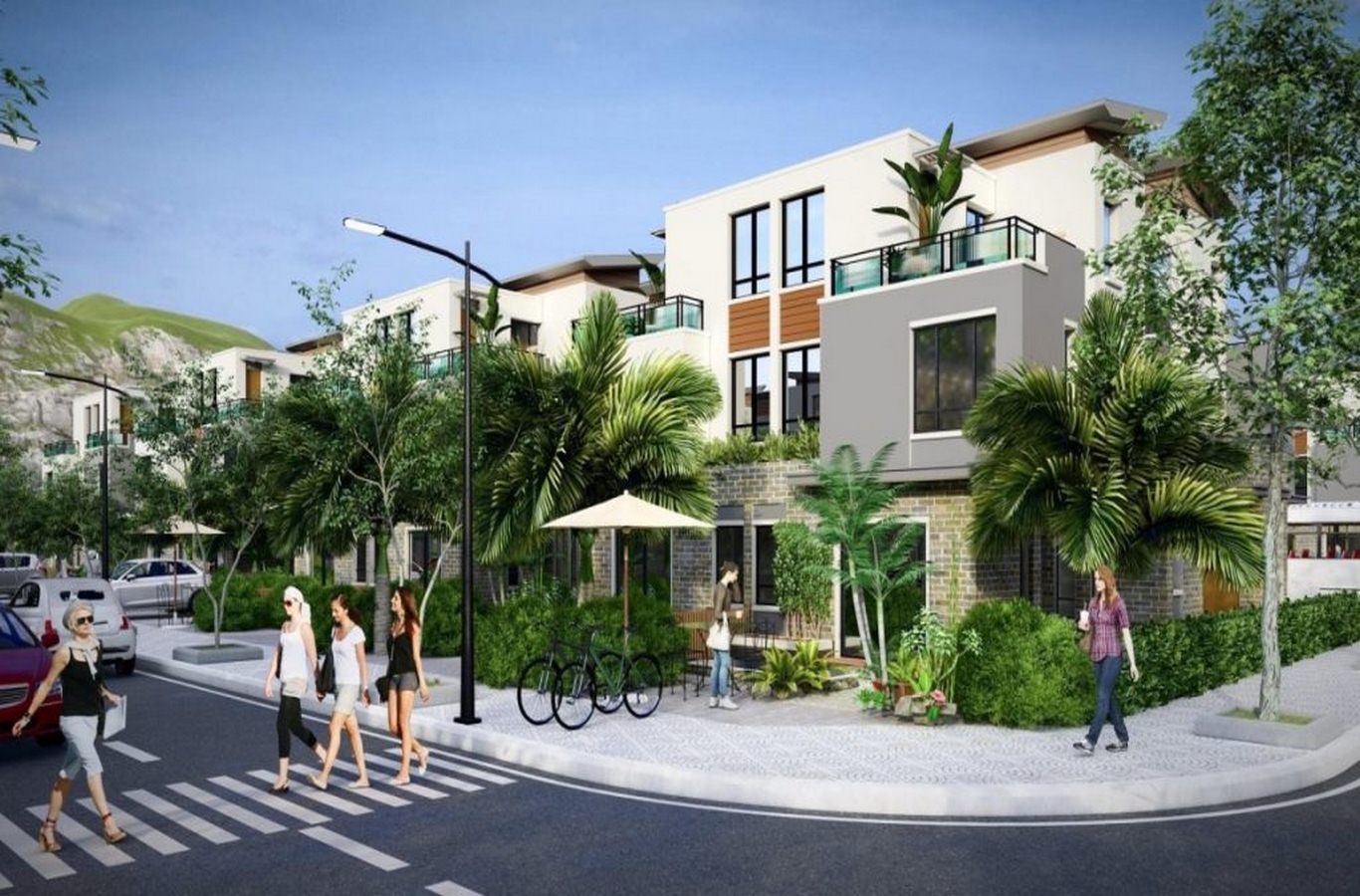 Phối cảnh liền kề Green Valley
