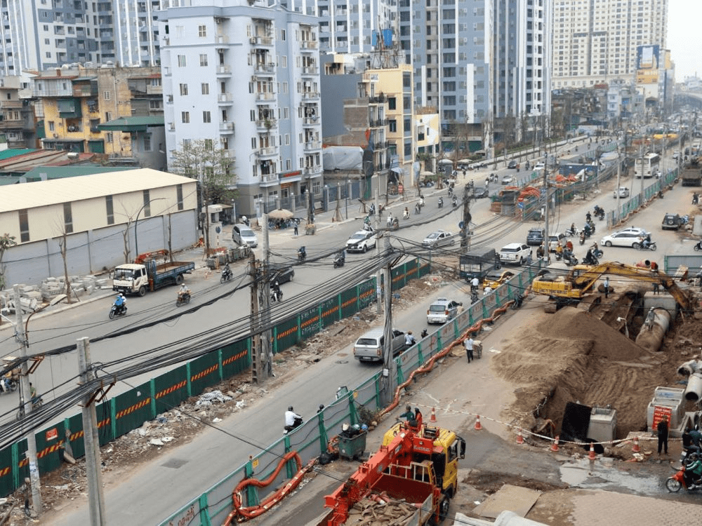 Hà Nội đang đẩy nhanh tiến độ hoàn thành vành đai 2 Hà Nội trong thời gian sớm