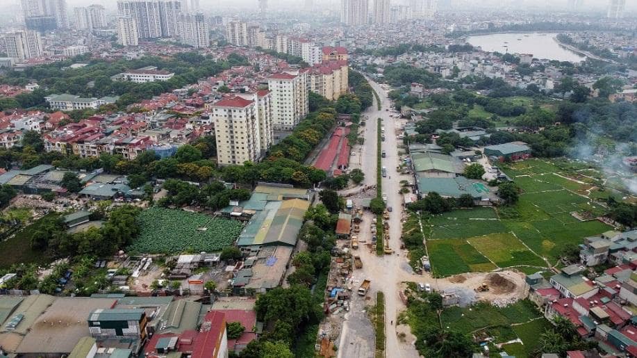 Tiến độ thi công vành đai 2.5 còn chậm