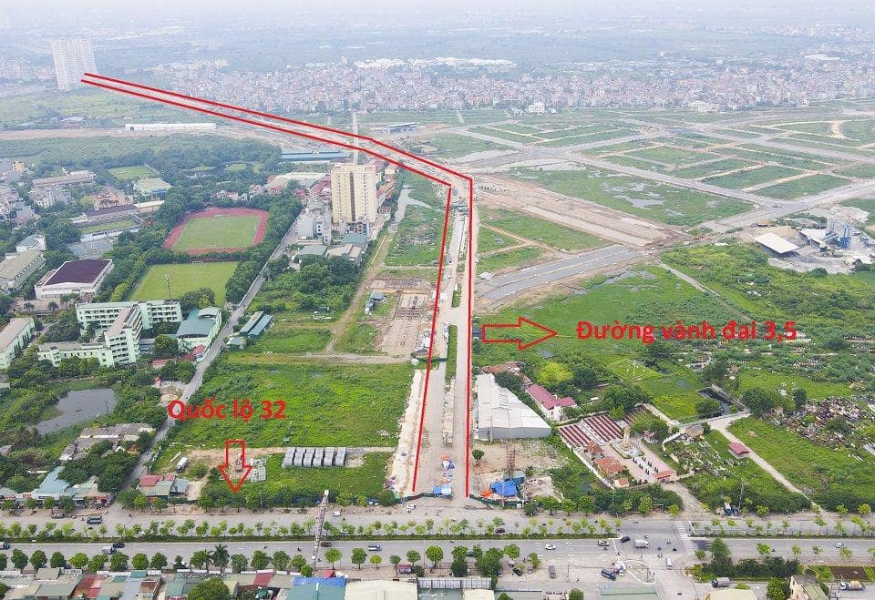 Từ vành đai 3.5 tới quốc lộ 32
