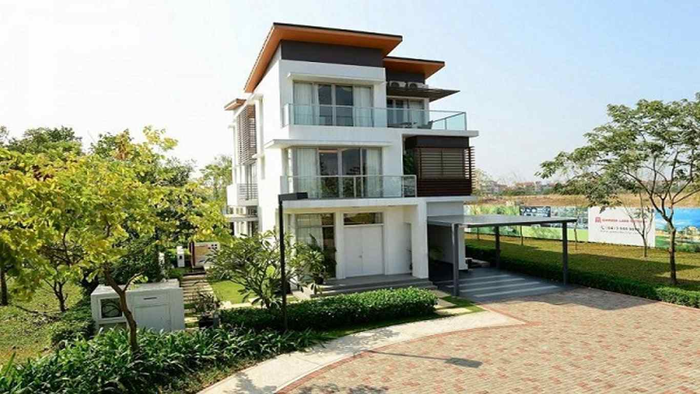 Mẫu biệt thự đơn lập 3 tầng hiện đại