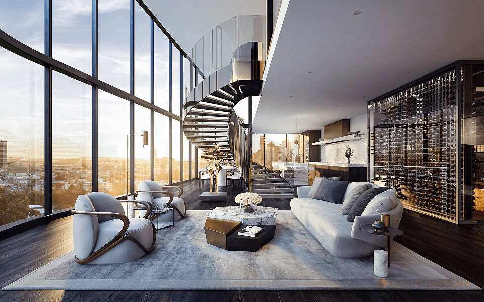 Phân biệt căn hộ Penthouse và Duplex