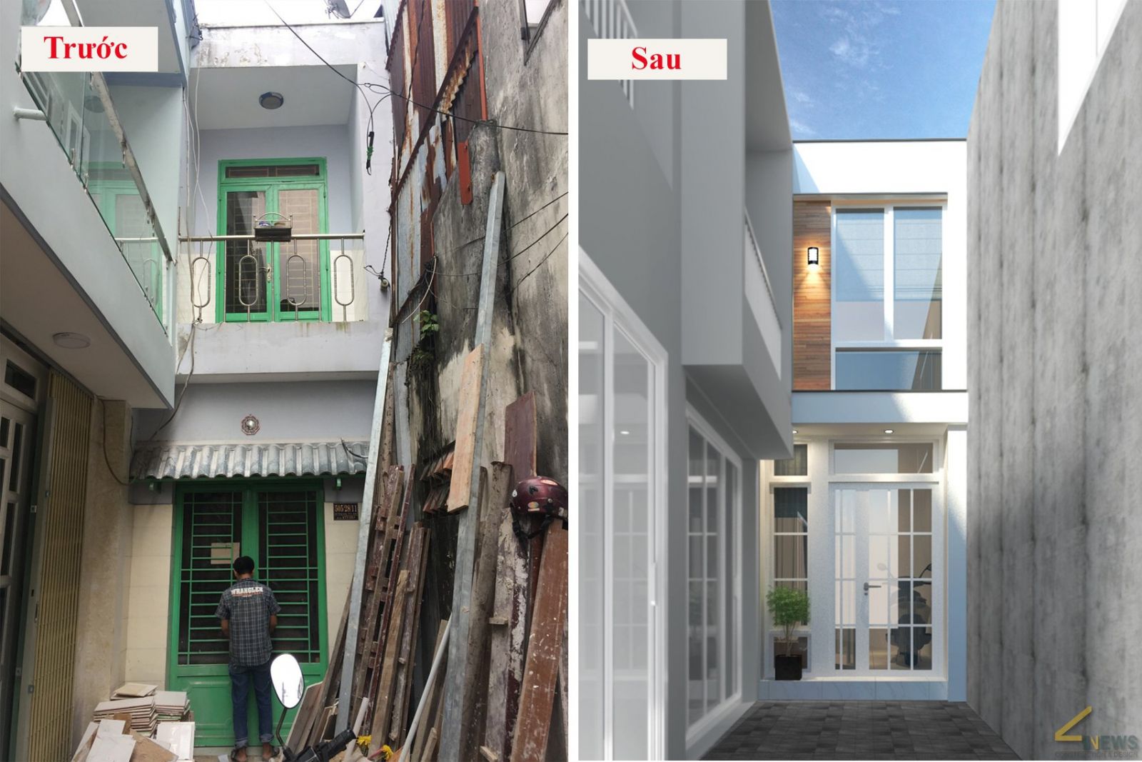 Một sản phẩm mua nhà sửa lại và bán lại