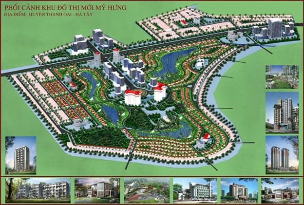 Quy hoạch khu đô thị mới Mỹ Hưng Thanh Oai