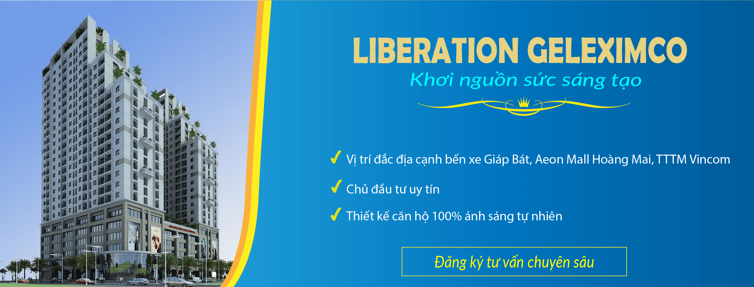 Liberation Geleximco - Khởi nguồn cảm xúc
