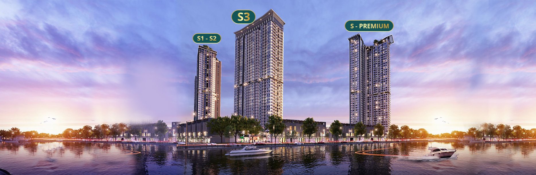 Phối cảnh tòa S3 Sky Oasis
