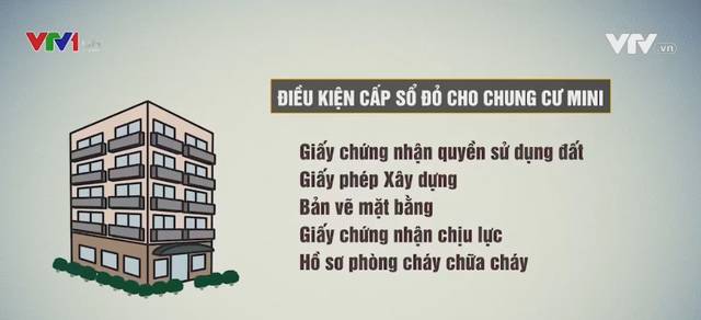 Điều kiện cấp sổ đỏ cho chung cư Mini