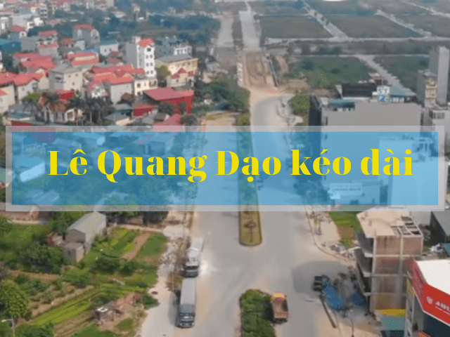 Quy hoạch đường Lê Quang Đạo Kéo Dài