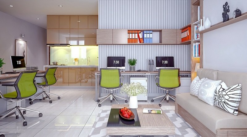 Mẫu thiết kế căn hộ Officetel 2