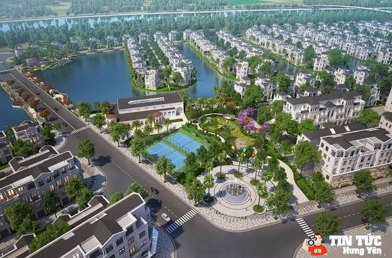 Phối cảnh 2 dự án Dream City Hưng Yên
