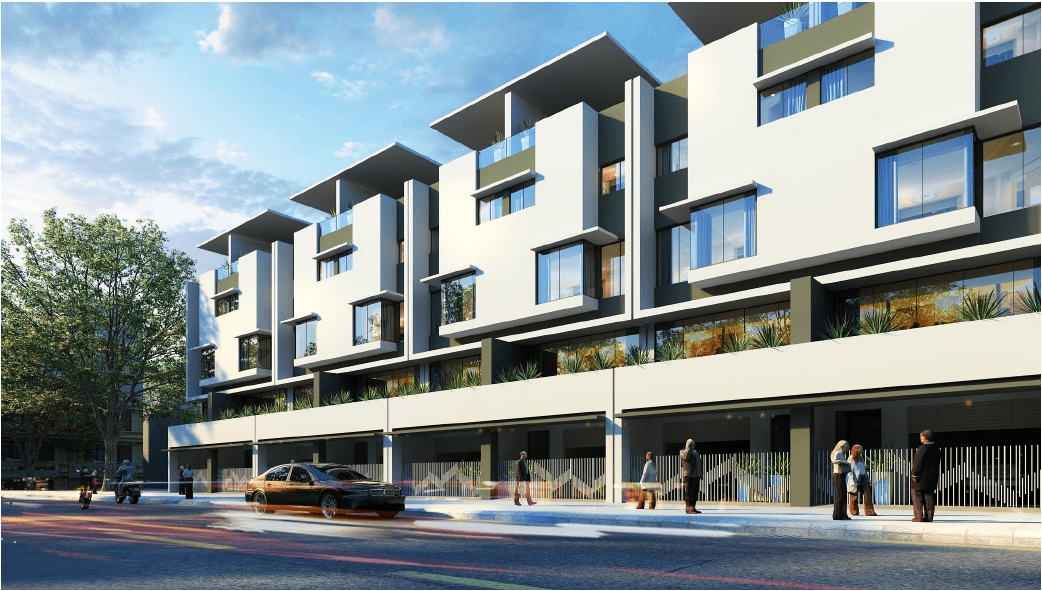 Phối cảnh liền kề Nam Vĩnh Yên