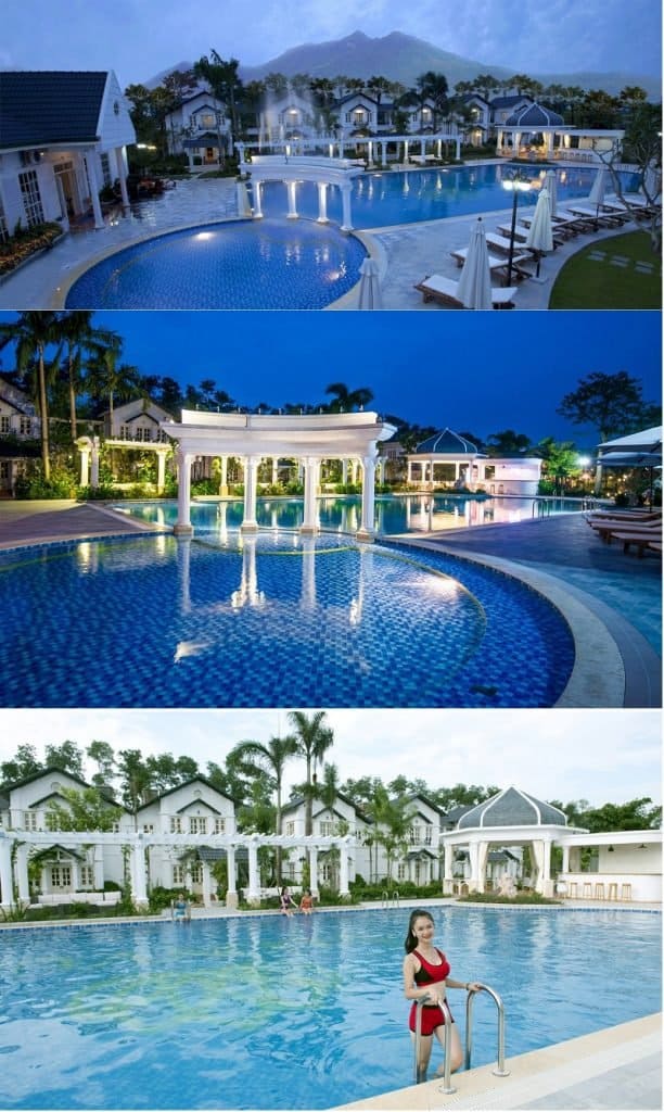 Bể bơi ngoài trời Vườn Vua Resort & Villas