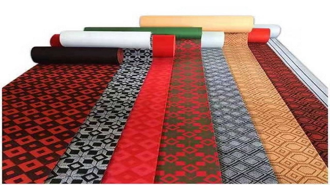 Mẫu thảm trải sàn dạng cuộn cao cấp