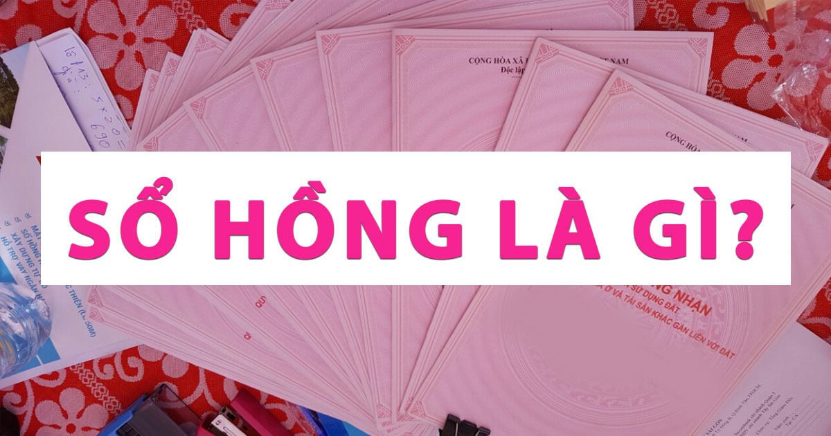Sổ hồng là gì ?