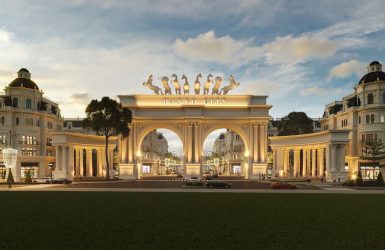 Thiết kế cổng chào dự án Danko City