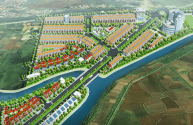 Phối cảnh khu đô thị Nam Phúc Yên