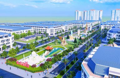 Phối cảnh khu đô thị Việt Hàn - Phổ Yên